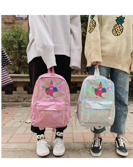 Glänzender Einhorn-Rucksack