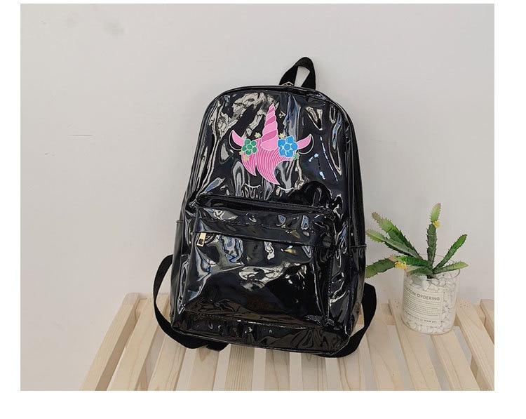 Glitzer-Einhorn-Rucksack