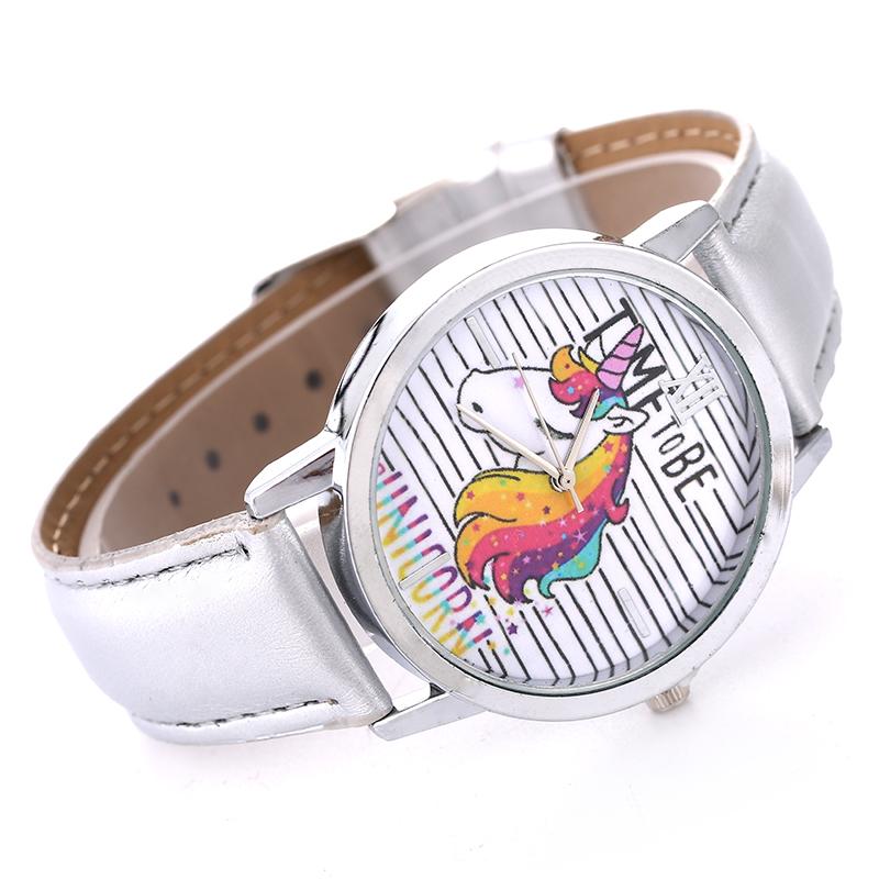 Einhorn Uhr Regenbogen