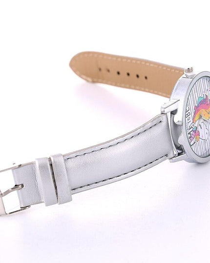 Einhorn Uhr Regenbogen