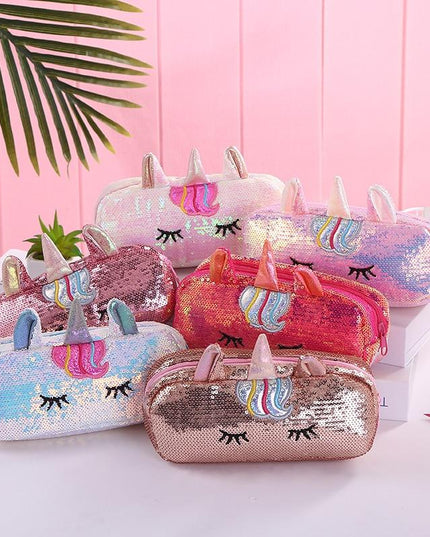 Einhorn Mäppchen Wimpern