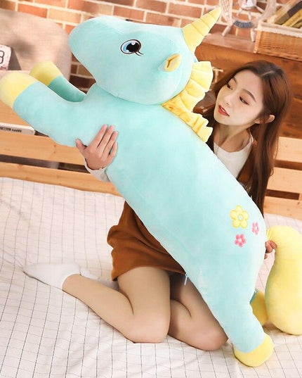 Blau Einhorn Plüsch