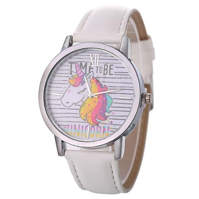 Einhorn Uhr Regenbogen