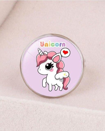 Emoji Einhorn Kawaii Ring