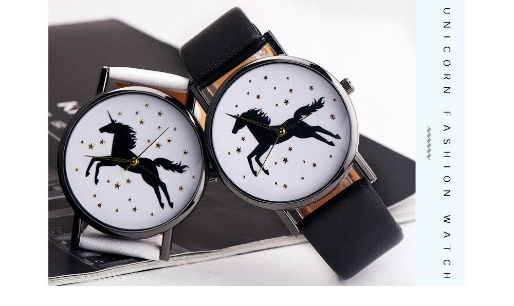 Einhorn Uhr Quarz