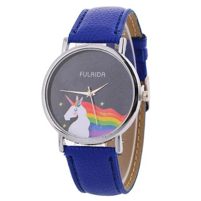 Einhorn Uhr Stern