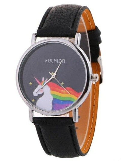 Einhorn Uhr Stern