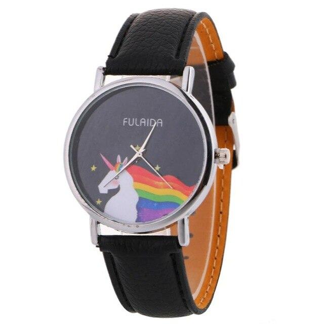 Einhorn Uhr Stern