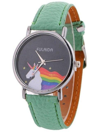 Einhorn Uhr Stern