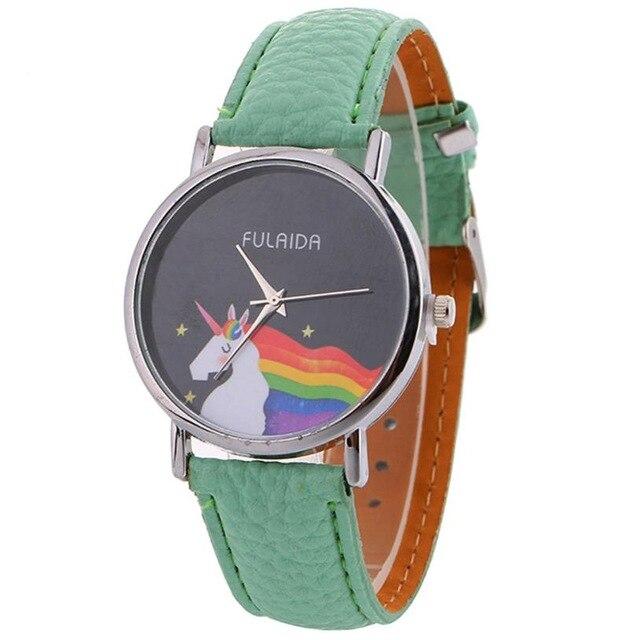 Einhorn Uhr Stern