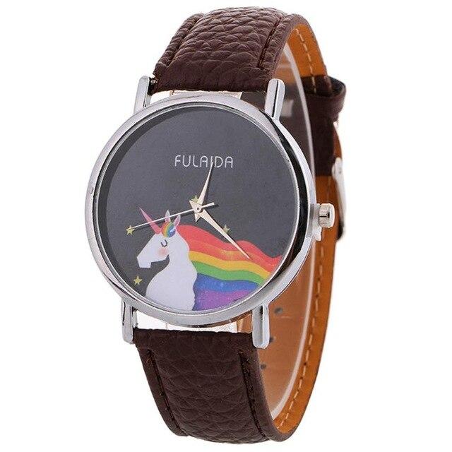 Einhorn Uhr Stern