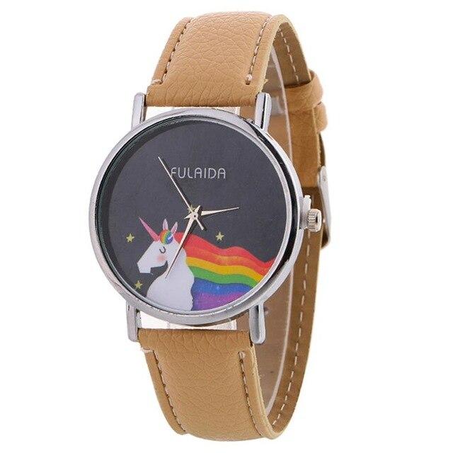 Einhorn Uhr Stern