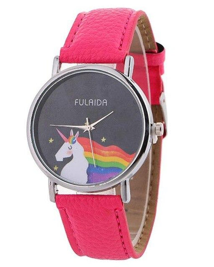 Einhorn Uhr Stern