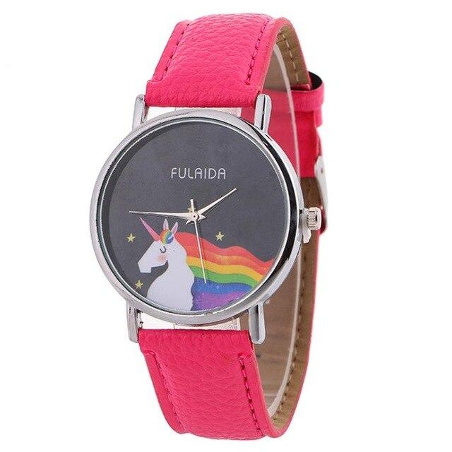 Einhorn Uhr Stern