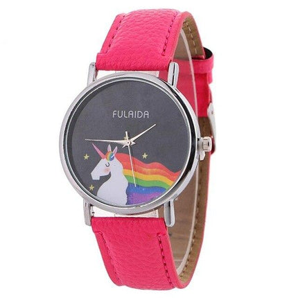 Einhorn Uhr Stern