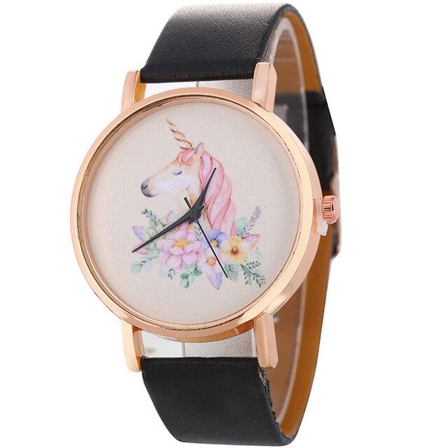 Einhorn Uhr Kleines Mädchen