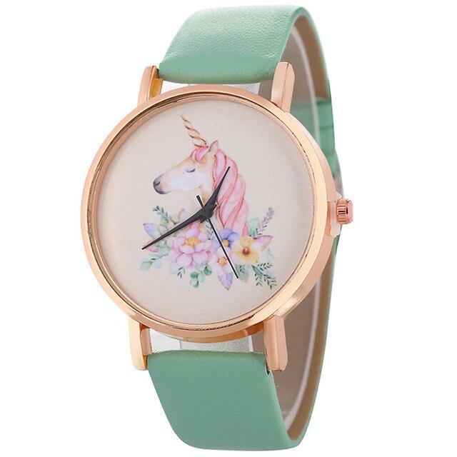 Einhorn Uhr Kleines Mädchen