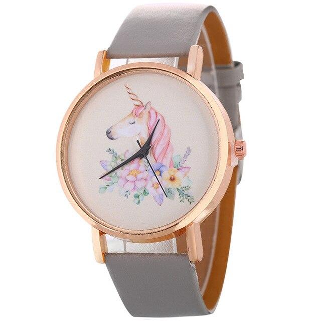 Einhorn Uhr Kleines Mädchen