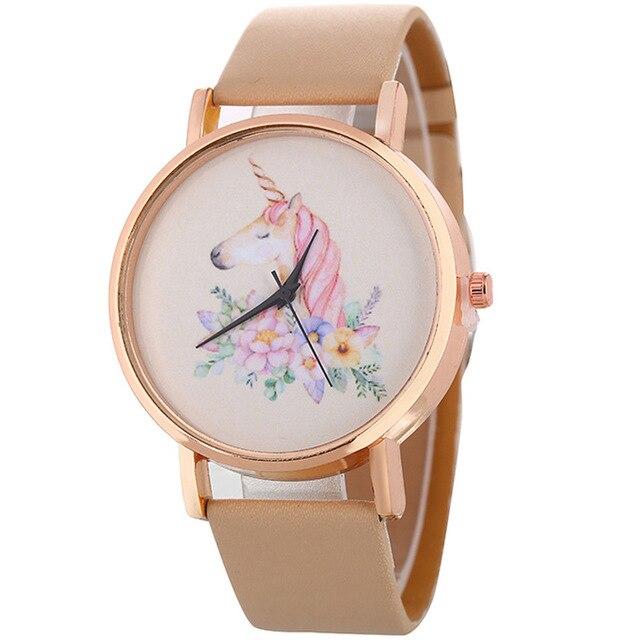 Einhorn Uhr Kleines Mädchen