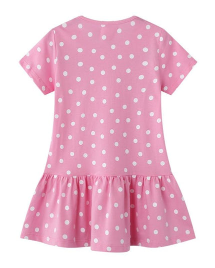 Mädchen Dot Einhorn Kleid