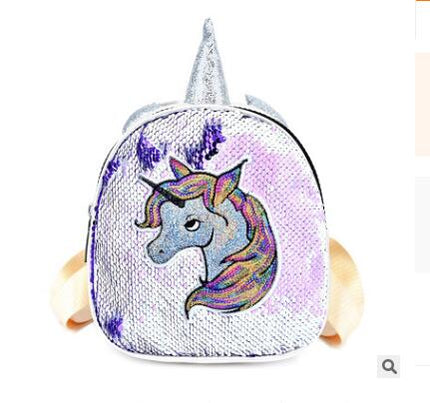 Glitzer-Einhorn-Rucksack