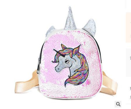 Glitzer-Einhorn-Rucksack