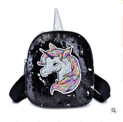 Glitzer-Einhorn-Rucksack