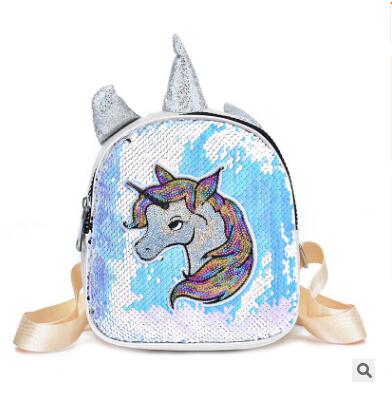 Glitzer-Einhorn-Rucksack