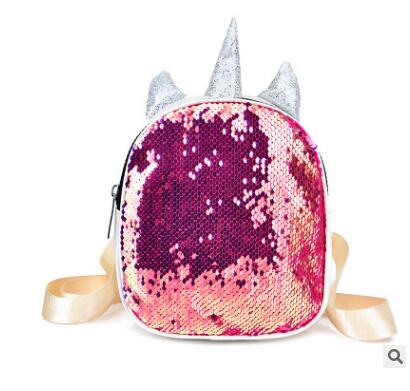 Glitzer-Einhorn-Rucksack
