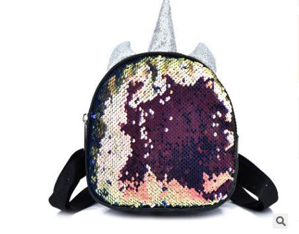 Glitzer-Einhorn-Rucksack
