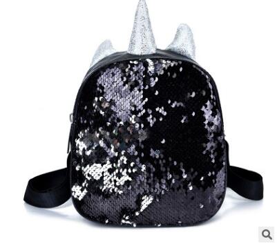 Glitzer-Einhorn-Rucksack
