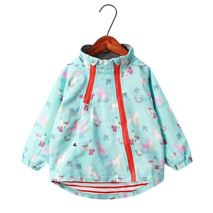 Wasserdichte Einhorn Jacke