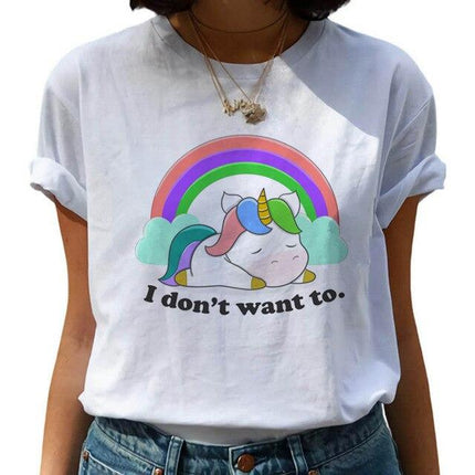 Lustiges Einhorn T-Shirt