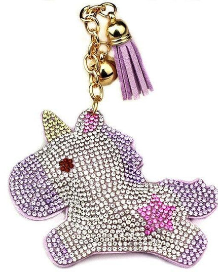 Einhorn Schlüsselanhänger Multicolor