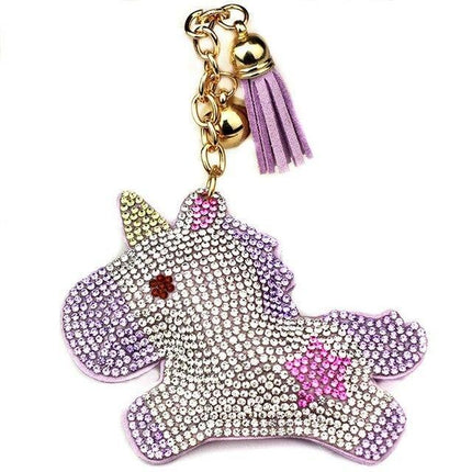 Einhorn Schlüsselanhänger Multicolor