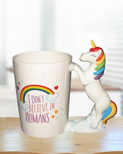 Einhorn Tasse Regenbogen