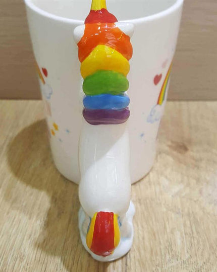 Einhorn Tasse Regenbogen