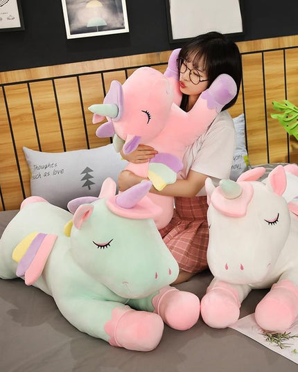 Grünes Einhorn Plüsch