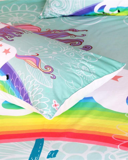 Einhorn-Wunder-Bett-Set