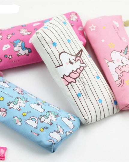 Einhorn Mäppchen Gestreift
