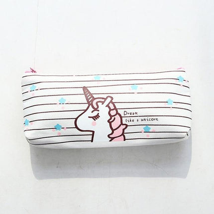 Einhorn Mäppchen Gestreift