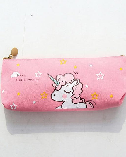 Einhorn Federtasche Girly Rosa