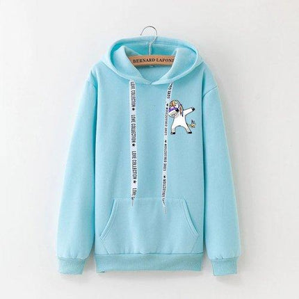Einhorn Kapuzenpullover Frau Dab