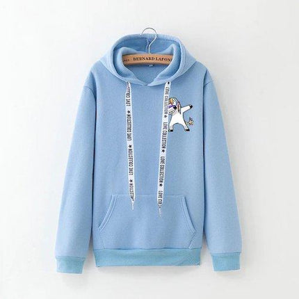 Einhorn Kapuzenpullover Frau Dab