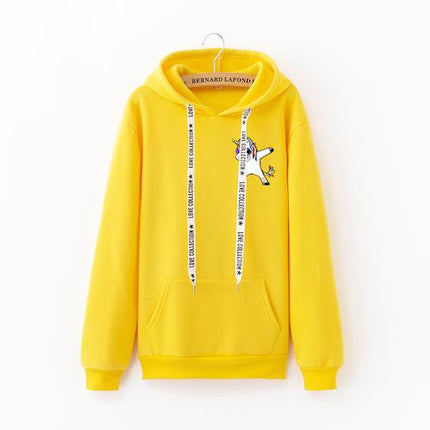 Einhorn Kapuzenpullover Frau Dab