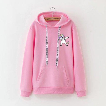 Einhorn Kapuzenpullover Frau Dab