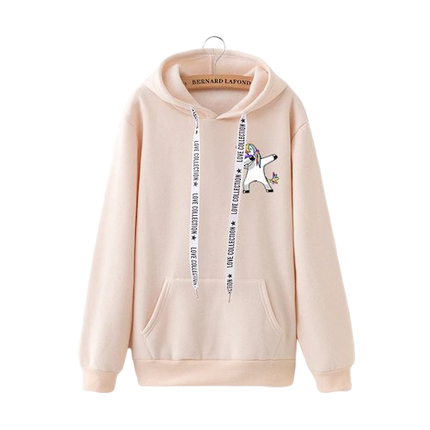 Einhorn Kapuzenpullover Frau Dab