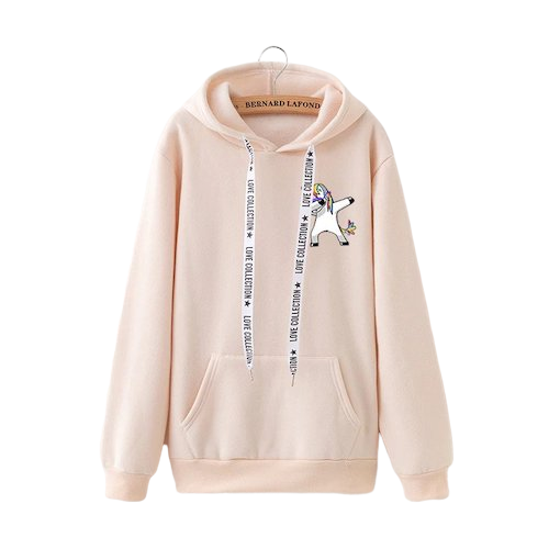 Einhorn Kapuzenpullover Frau Dab