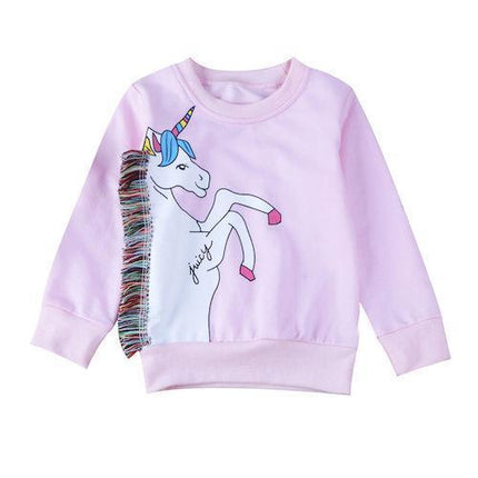 Einhorn Baby Pullover Kawaii Rosa