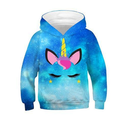 Einhorn Pullover Kind Prinzessin